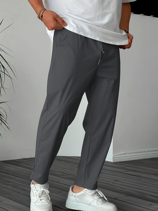 Pantalón Jogger Tapered con Cordón
