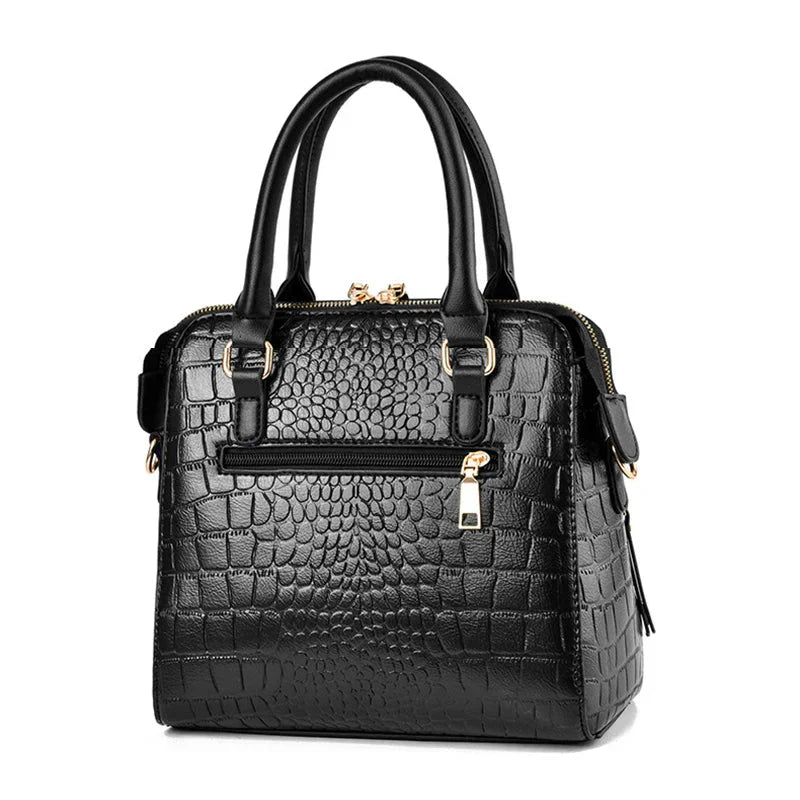FIRENZE™ | BOLSO DE MANO DE LUJO CON ACABADO CROCO