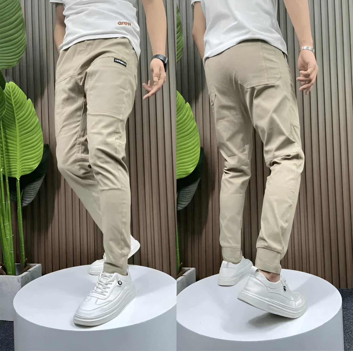 TOSCANO™ | PANTALÓN LINO CASUAL DE HOMBRE