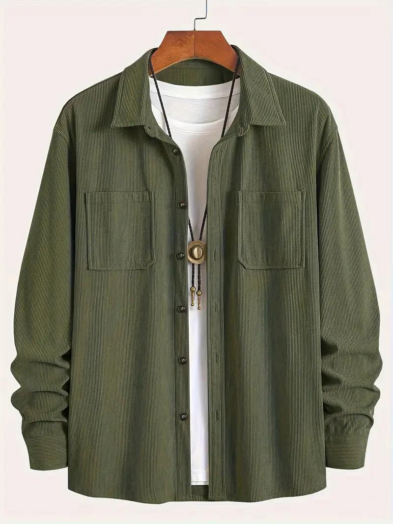 Sobrecamisa de Pana para Hombre
