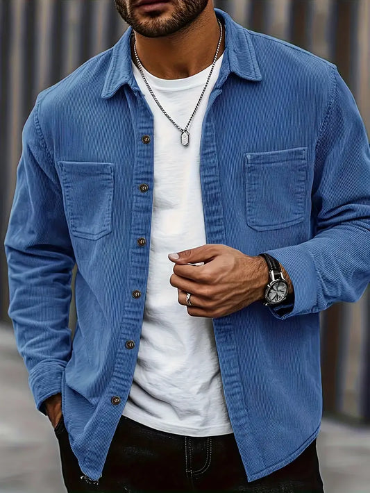 Sobrecamisa de Pana para Hombre