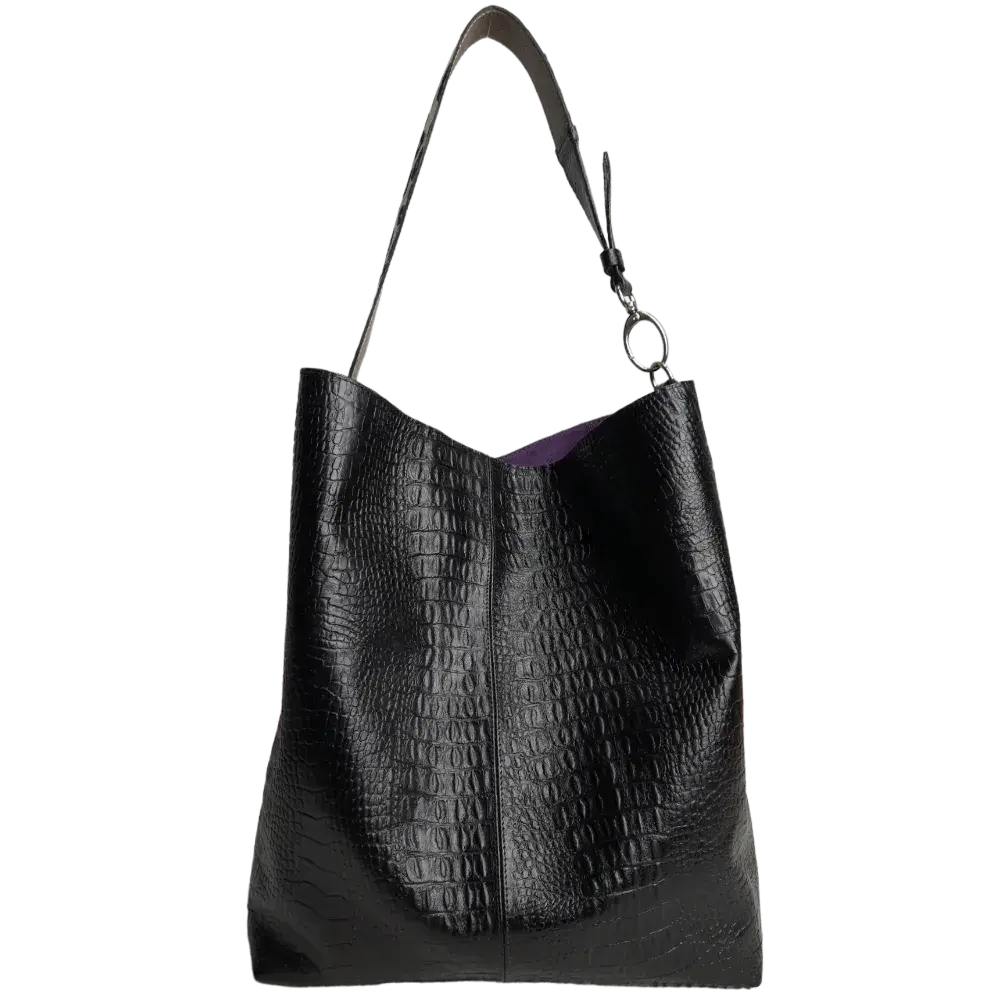 GIADA™ | BOLSO DE HOMBRO PREMIUM CON DETALLE ANIMAL PRINT