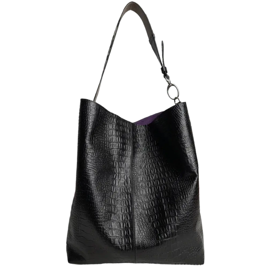 GIADA™ | BOLSO DE HOMBRO PREMIUM CON DETALLE ANIMAL PRINT