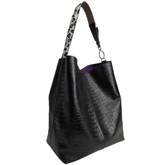 GIADA™ | BOLSO DE HOMBRO PREMIUM CON DETALLE ANIMAL PRINT