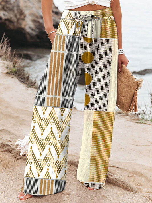 BAHÍA BOHO™ | PANTALÓN AMPLIO DISEÑO CLÁSICO