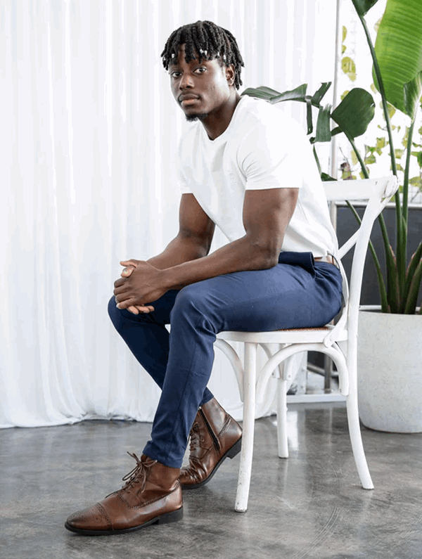 Pantalón Slim Fit Negro