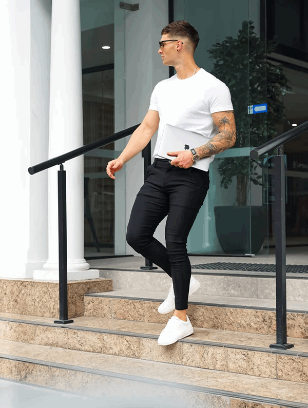 Pantalón Slim Fit Negro