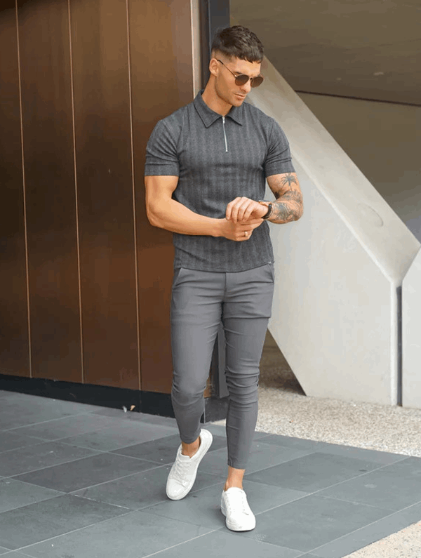 Pantalón Slim Fit Negro