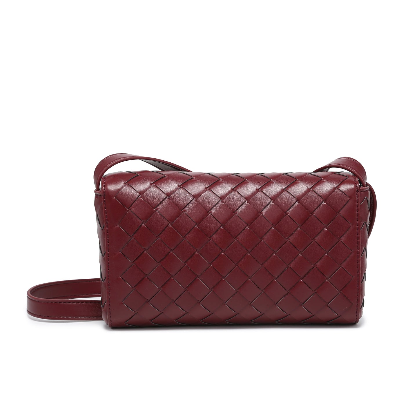 VITTORIA™ | BOLSO DE LUJO ENTRELAZADO CON CIERRE DORADO