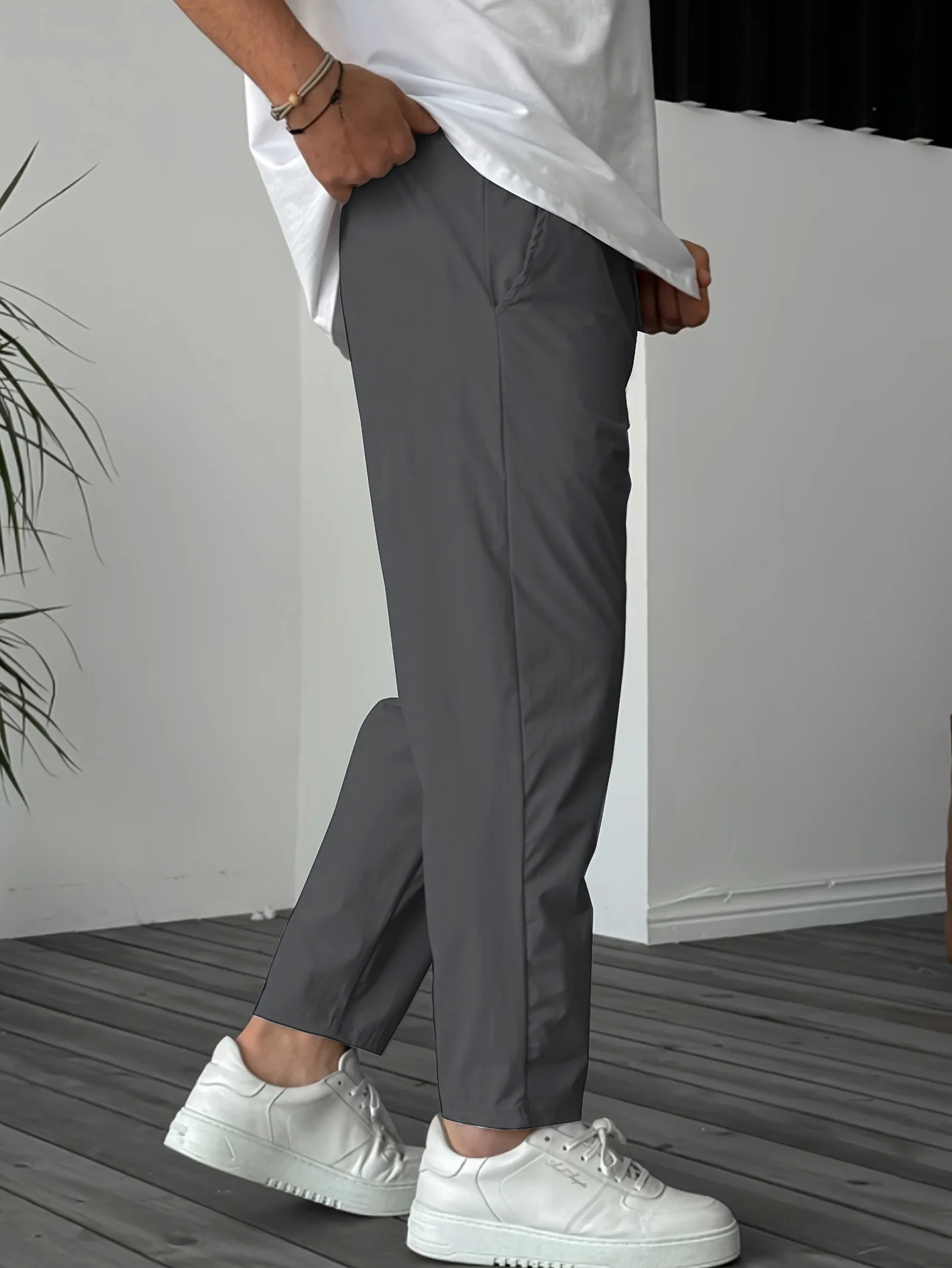 Pantalón Jogger Tapered con Cordón