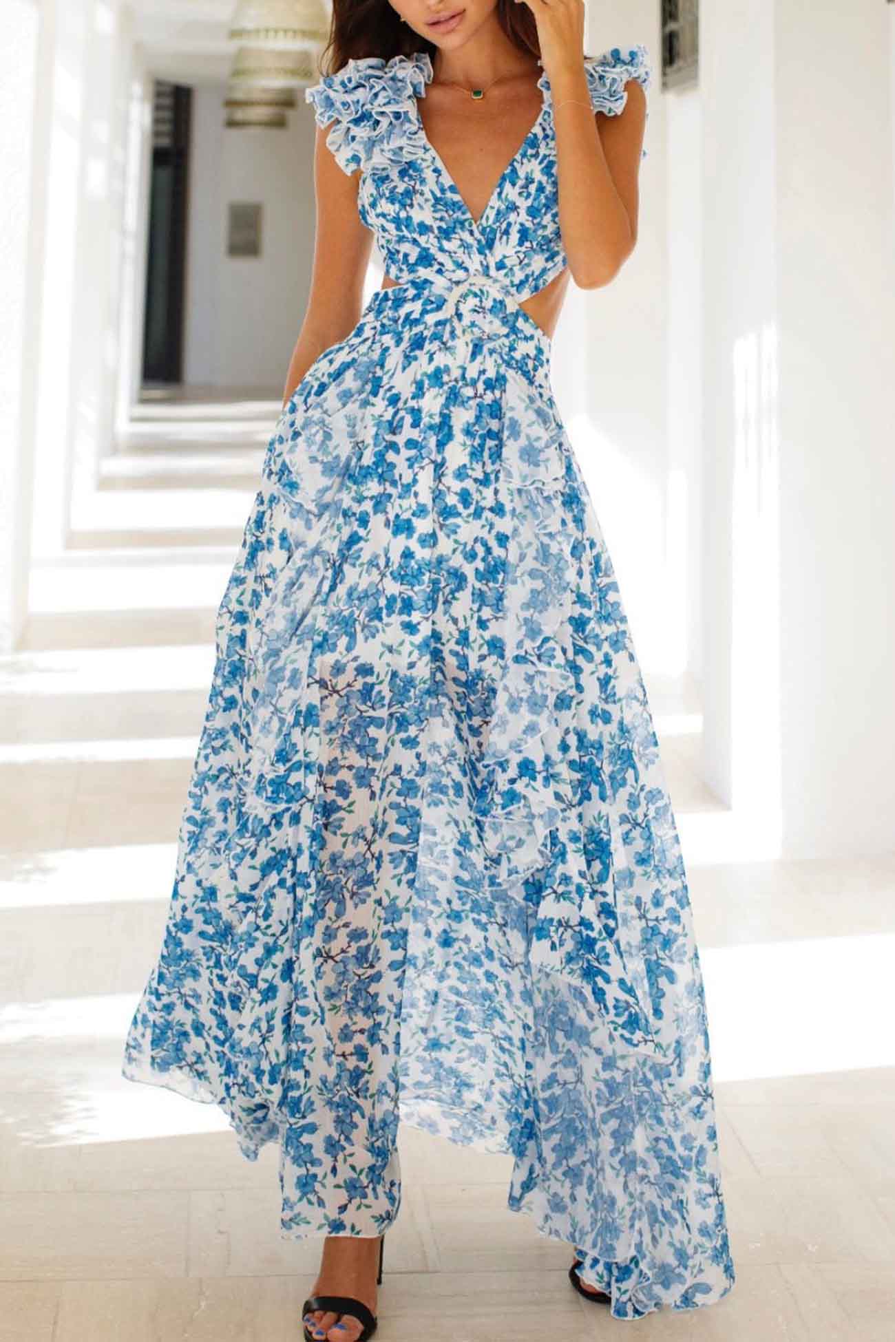 FIORELLA | VESTIDO LARGO DE LUJO