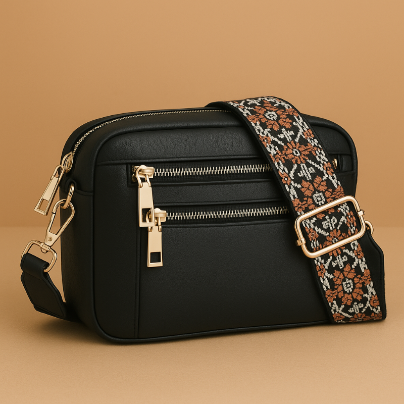 ROMINA™ | BOLSO CROSSBODY DE LUJO CON CORREA ESTAMPADA
