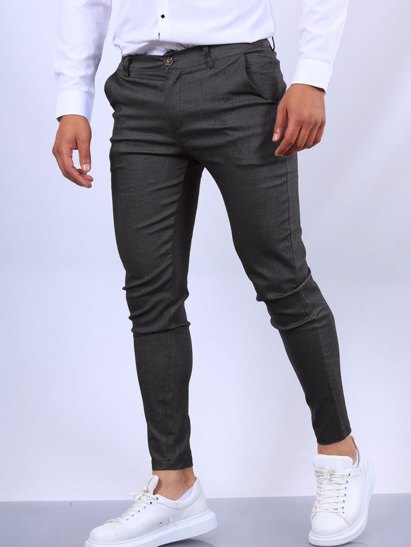 Pantalón Slim Fit Negro