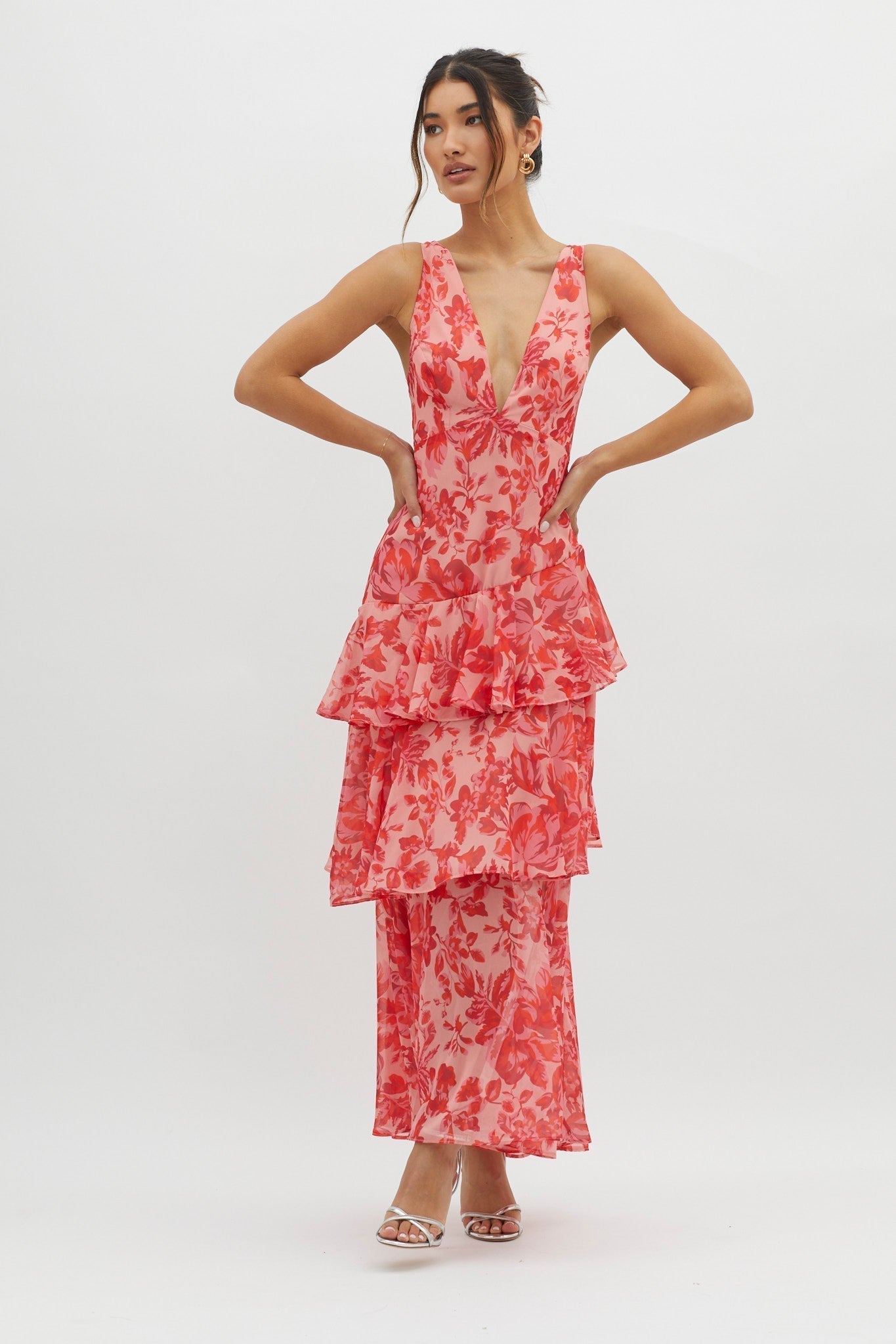 AMALFI | VESTIDO LARGO FLORAL