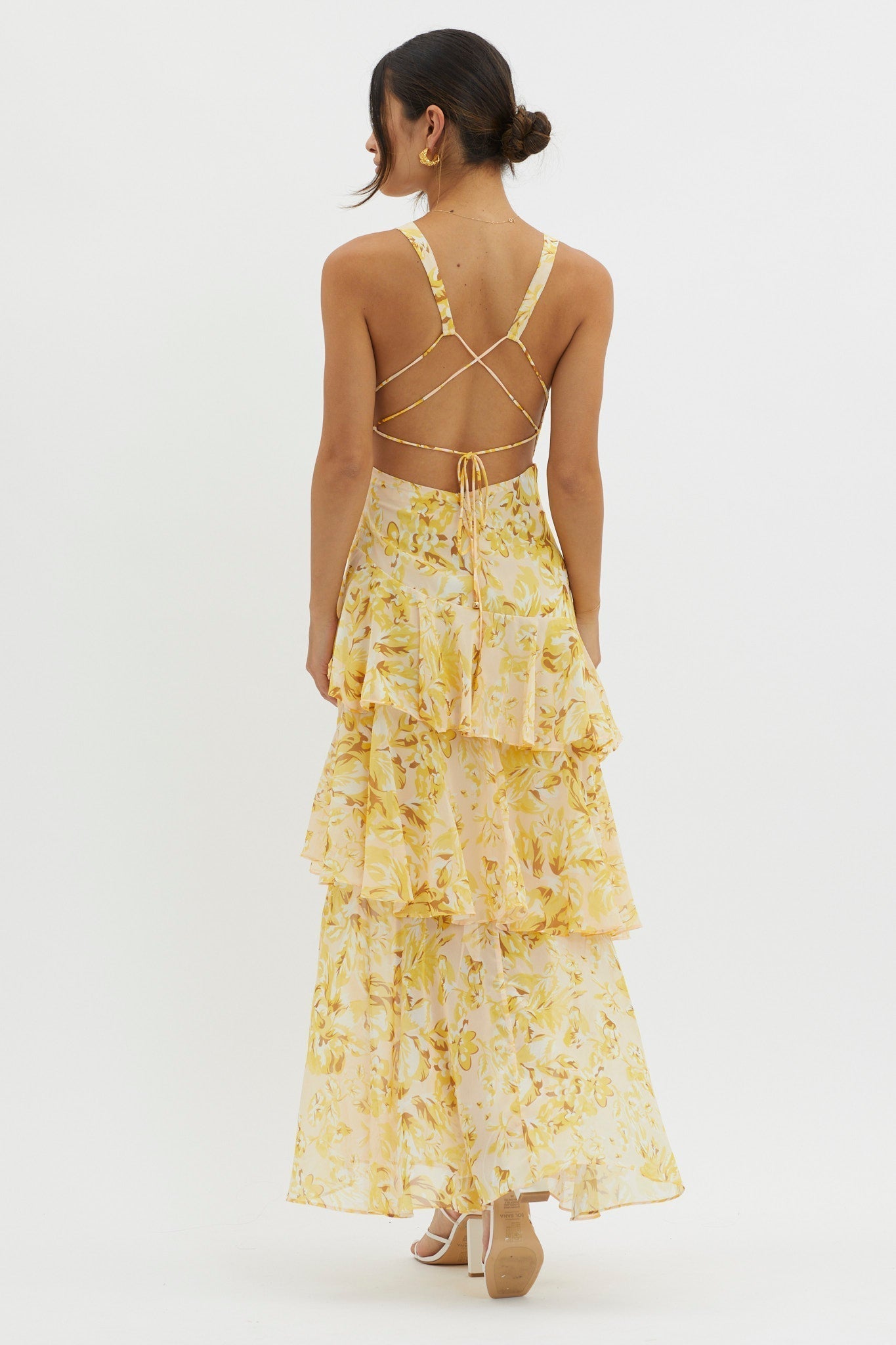 AMALFI | VESTIDO LARGO FLORAL
