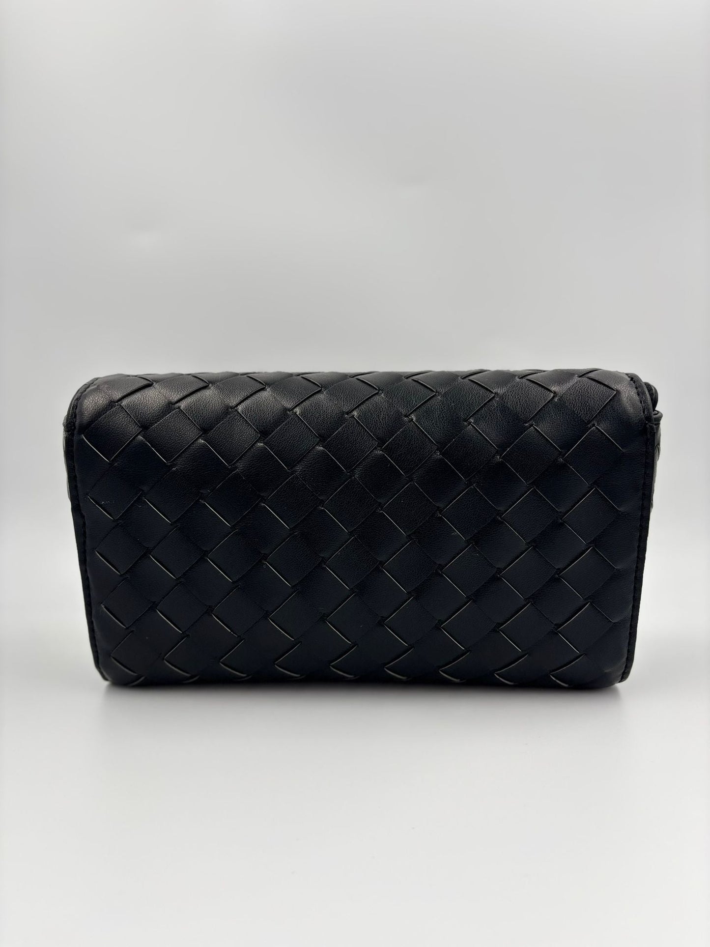 VITTORIA™ | BOLSO DE LUJO ENTRELAZADO CON CIERRE DORADO