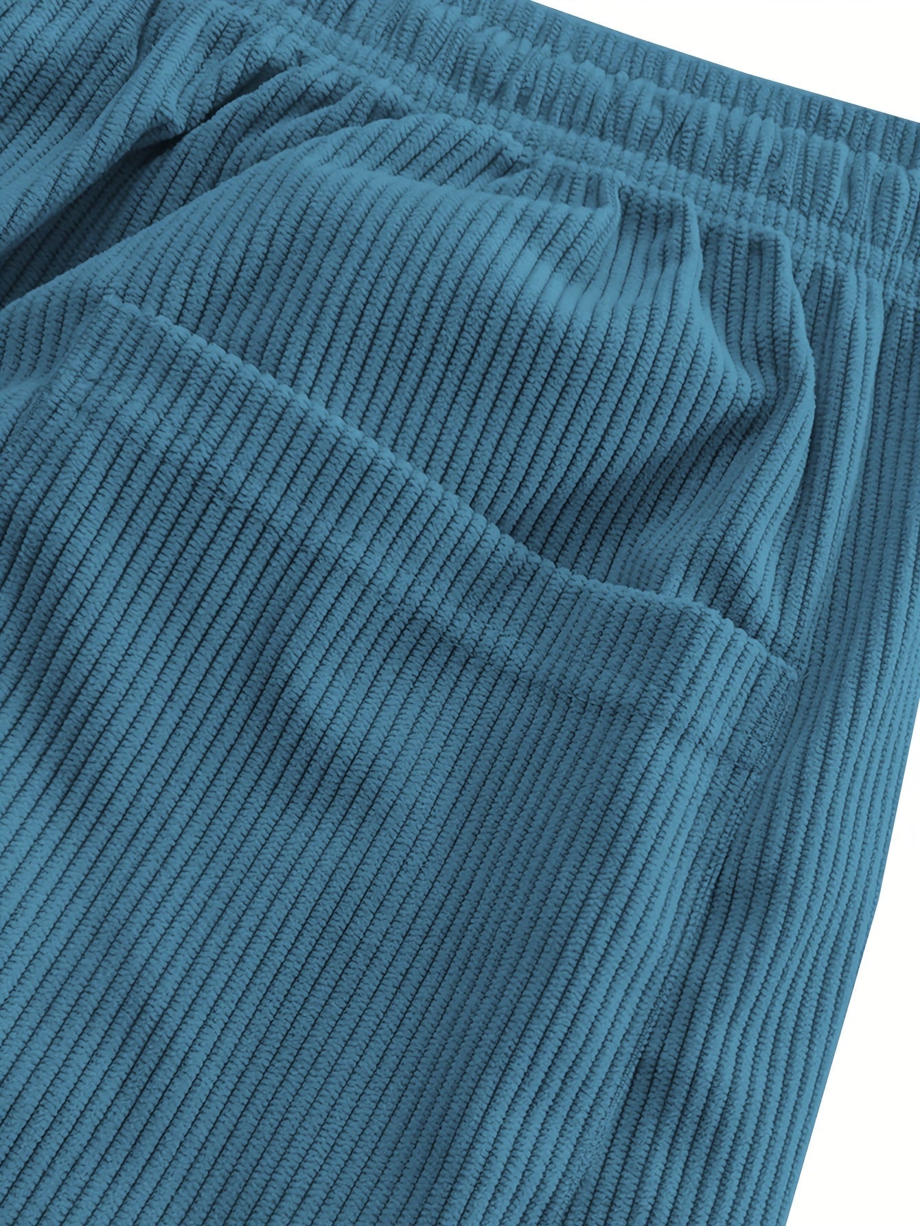 Pantalón de Pana Ancho con Cordón Ajustable