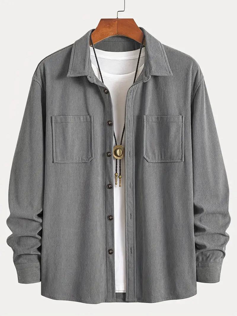 Sobrecamisa de Pana para Hombre