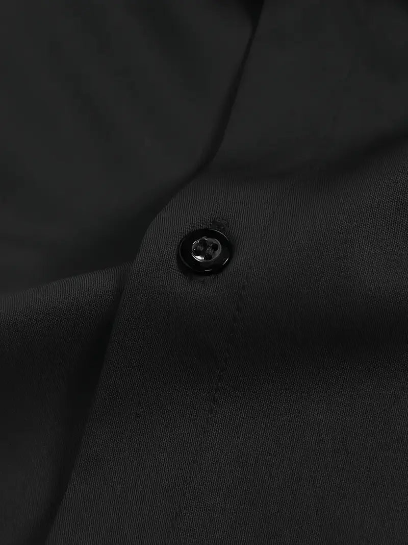 ROMA™ | CAMISA DE LUJO AJUSTADA DE MANGA LARGA