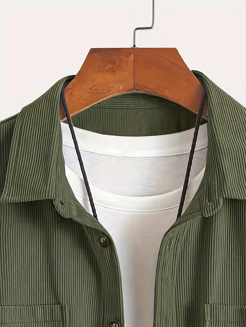 Sobrecamisa de Pana para Hombre