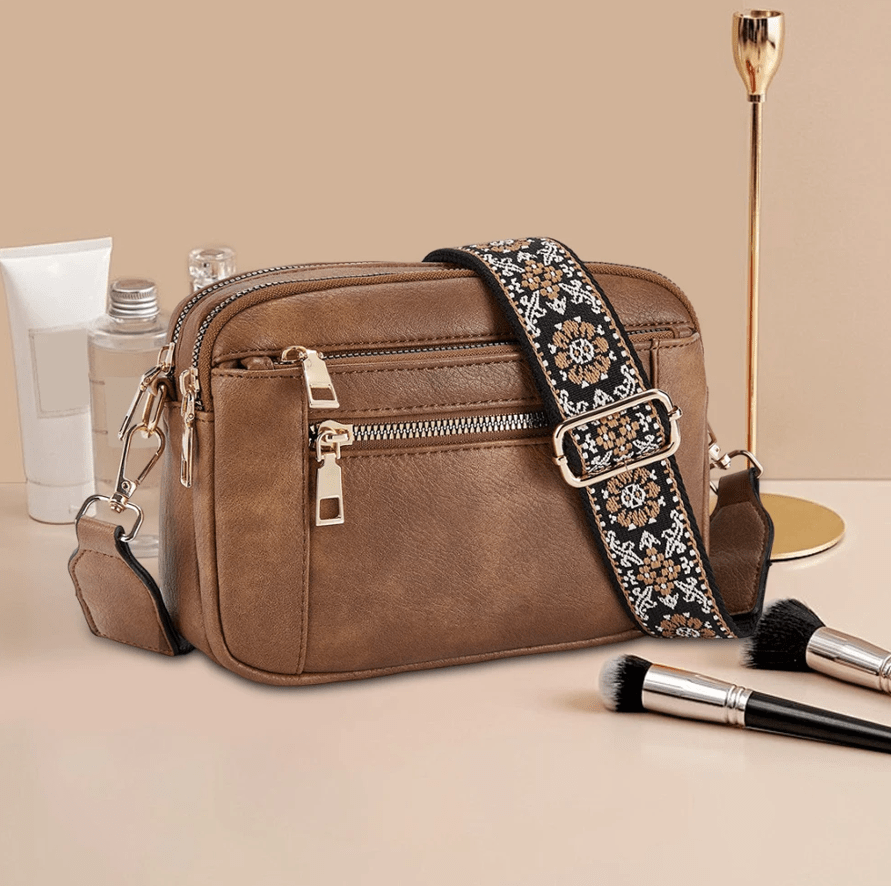 ROMINA™ | BOLSO CROSSBODY DE LUJO CON CORREA ESTAMPADA