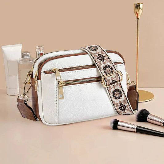 ROMINA™ | BOLSO CROSSBODY DE LUJO CON CORREA ESTAMPADA