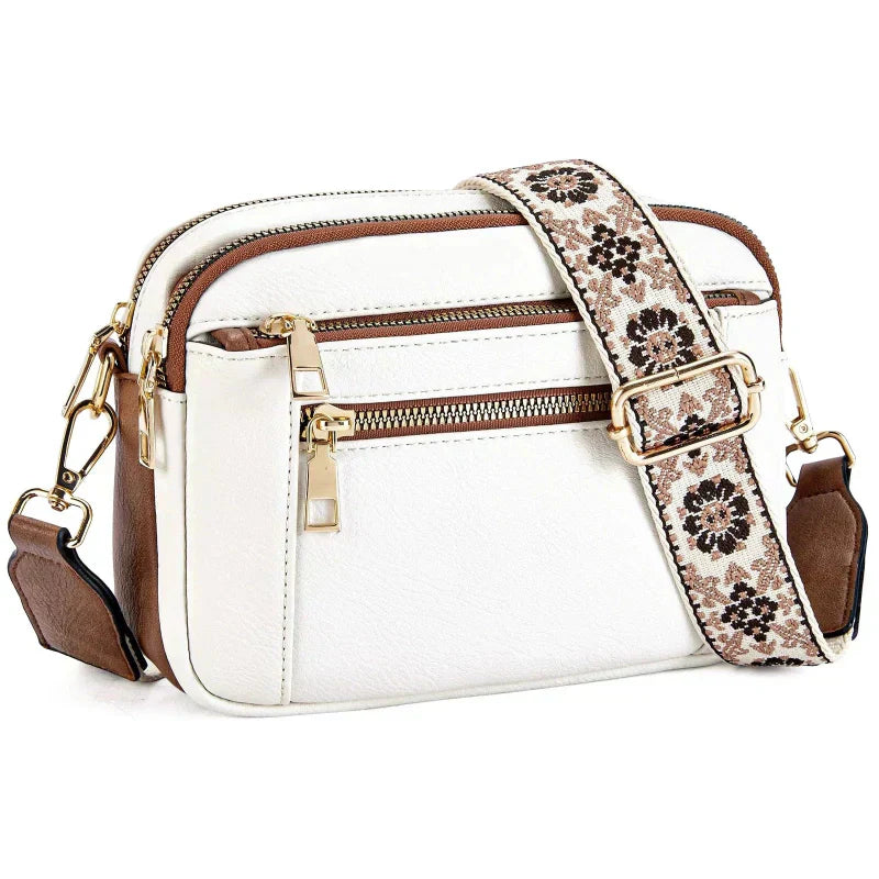 ROMINA™ | BOLSO CROSSBODY DE LUJO CON CORREA ESTAMPADA