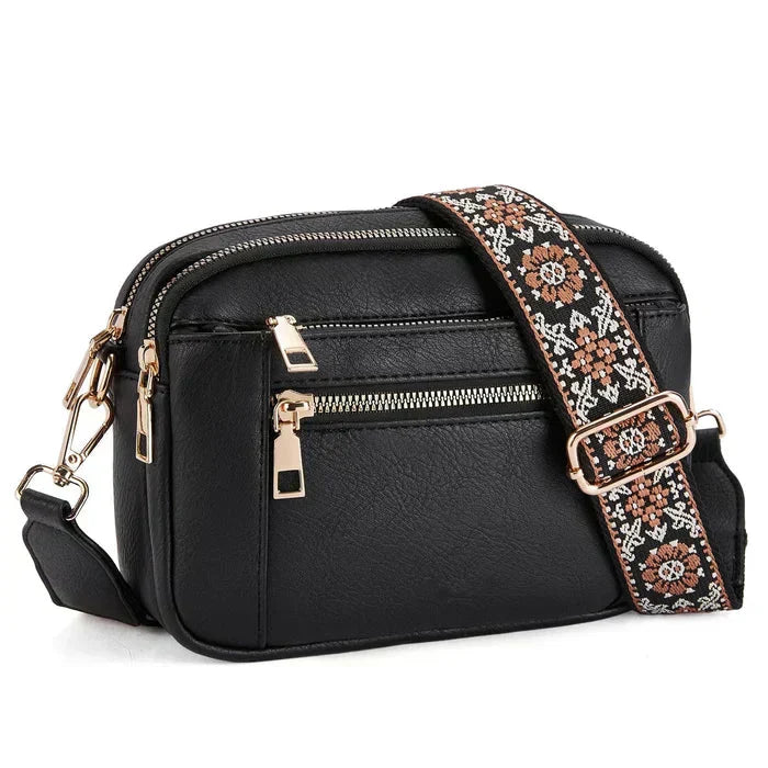 ROMINA™ | BOLSO CROSSBODY DE LUJO CON CORREA ESTAMPADA