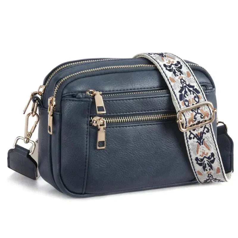 ROMINA™ | BOLSO CROSSBODY DE LUJO CON CORREA ESTAMPADA