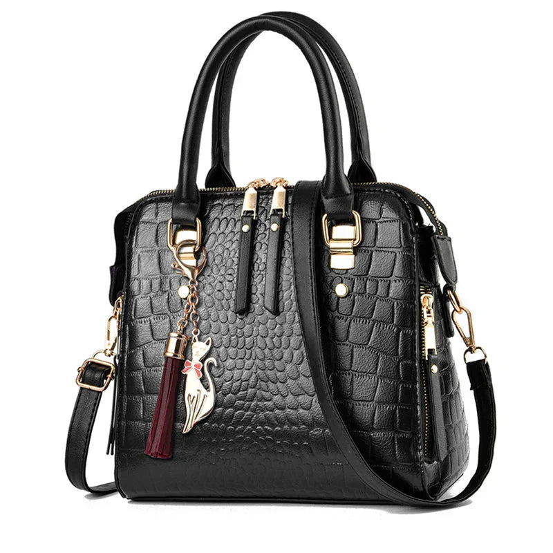 FIRENZE™ | BOLSO DE MANO DE LUJO CON ACABADO CROCO
