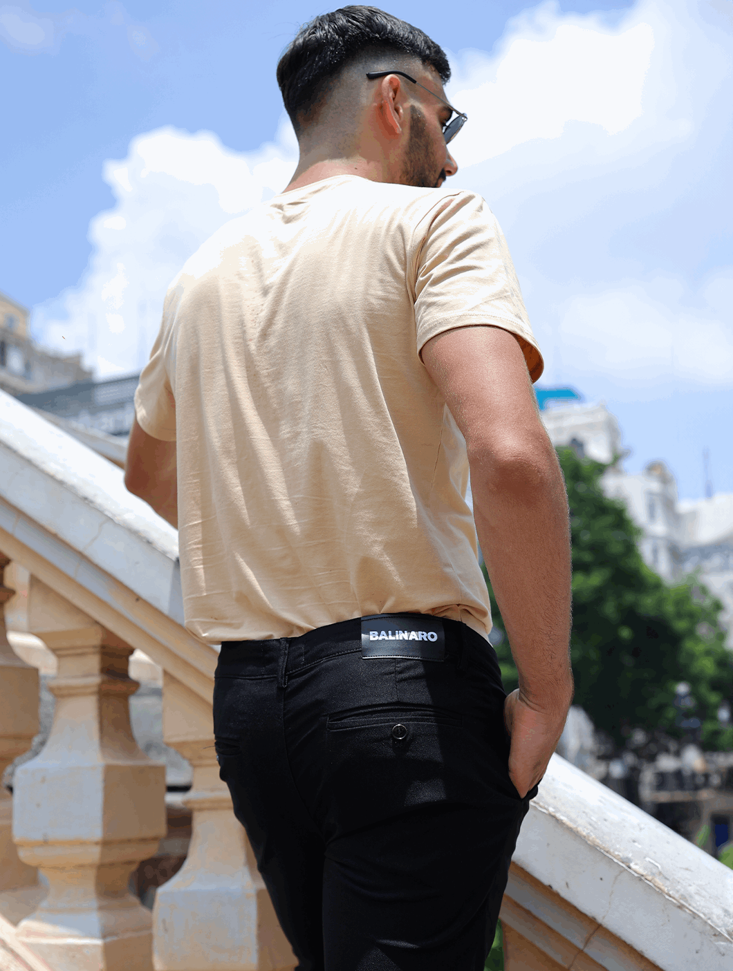 Pantalón Slim Fit Negro